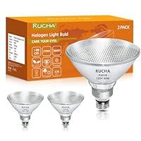 Algopix Similar Product 16 - RUCHA PAR38 Halogen Light Bulds 120V