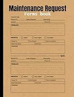 Algopix Similar Product 10 - Maintenance Request Forms Book Enhance