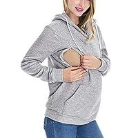 Algopix Similar Product 3 - Franterd Womens Maternity Shirt Solid