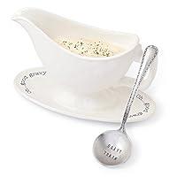 Algopix Similar Product 4 - Mud Pie Circa Gravy Boat Sets Gravy