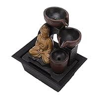 Algopix Similar Product 3 - Sitting Buddha Fountain Buddha Water