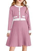 Algopix Similar Product 15 - GRACE KARIN Girls Sweater Fall Dress