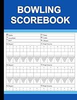 Algopix Similar Product 9 - Bowling Score Book Bowling Score