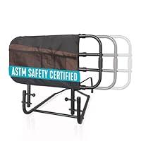 Algopix Similar Product 18 - Stander EZ Adjust Bed Rail Adjustable