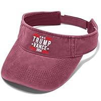 Algopix Similar Product 9 - Trump vances 2024 Cap Sun Visor Hat for
