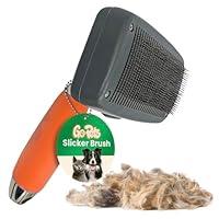 Algopix Similar Product 15 - GoPets SelfCleaning Slicker Brush for
