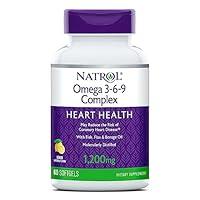 Algopix Similar Product 14 - Natrol Omega 369 Complex Softgels 60
