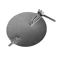 Algopix Similar Product 19 - SpeediProducts 7 in Galvanized Round