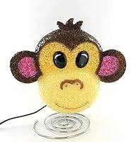 Algopix Similar Product 18 - 8" SPARKLE MONKEY LAMP