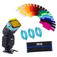 Algopix Similar Product 19 - Selens Universal Flash Gels Lighting
