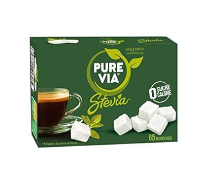 Best Deal for PURE VIA - Boîte 65 morceaux de Sucre - Stevia - Zéro