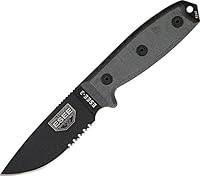 Algopix Similar Product 11 - ESEE 3 Serrated Edge Black Blades with