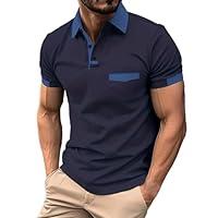 Algopix Similar Product 18 - Shirts for Men Summer Short Sleeve Polo