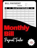 Algopix Similar Product 7 - Monthly Bill Payment Tracker Bill