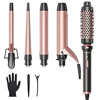 Algopix Similar Product 4 - Wavytalk 5 in 1 Curling Iron Set with