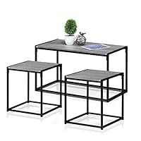 Algopix Similar Product 5 - FURINNO Modern Living Room Set Dark