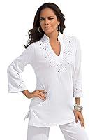 Algopix Similar Product 15 - Roamans Womens Plus Size Eyelet