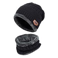 Algopix Similar Product 2 - VBIGER Kids Winter Hat and Scarf Set