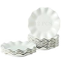 Algopix Similar Product 14 - BABALIU 7 Inch Porcelain Small Dinner