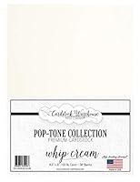 Algopix Similar Product 1 - Whip Cream White Cardstock Paper  85
