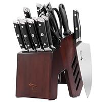 Algopix Similar Product 9 - MAD SHARK Knife Set Professional 17