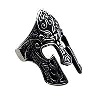 Algopix Similar Product 16 - Helmet Gladiator Spartan Mask Rings