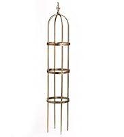 Algopix Similar Product 7 - 5 PowderCoated Steel Garden Obelisk
