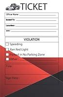 Algopix Similar Product 17 - Police Ticket Book for Kids Police