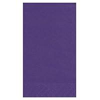 Algopix Similar Product 17 - Deep Purple Solid Guest Towels  Pack