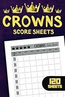 Algopix Similar Product 13 - Crowns Score Sheets 120 Pages Score