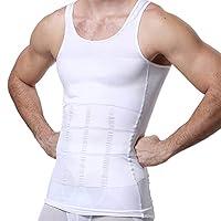 Algopix Similar Product 14 - GKVK Mens Slimming Body Shaper Vest