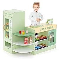 Algopix Similar Product 5 - Nightcore Kids Grocery Store Wooden