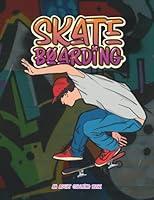 Algopix Similar Product 15 - Skateboarding An awesome coloring book