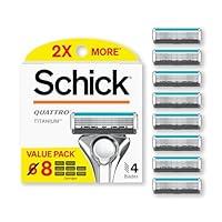 Algopix Similar Product 18 - Schick Quattro Titanium Razor Refills