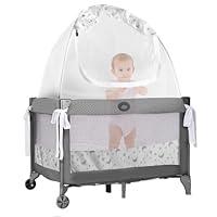 Algopix Similar Product 10 - Crib Tent by Pro Baby Safety  Crib