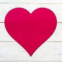 Algopix Similar Product 2 - DieCut Heart Paper Placemats Set of 12