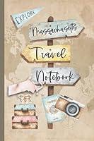 Algopix Similar Product 18 - Massachusetts Travel Notebook Vacation