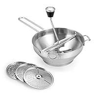 Algopix Similar Product 1 - Rotary Food Mill Potato Ricer with 3