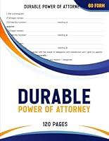 Algopix Similar Product 7 - Durable Power of Attorney Form is a