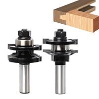 Algopix Similar Product 3 - Akylin 2Pcs Ogee RailStile Router Bit