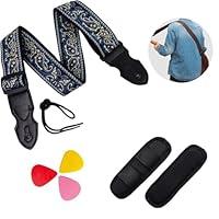 Algopix Similar Product 8 - VakmQer Guitar Strap with Shoulder Pad