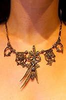 Algopix Similar Product 16 - Ottoman Style Diamond Bib Necklace