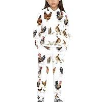 Algopix Similar Product 20 - Yuuxorilu Rooster Chicken Kids