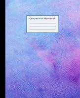 Algopix Similar Product 14 - Composition Notebook Watercolor Dream