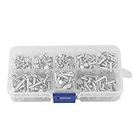Algopix Similar Product 7 - Durlclth Solid Rivet400pcs M3 Flat