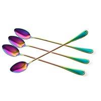 Algopix Similar Product 6 - dhrbsx LongHandled ice Tea Spoon