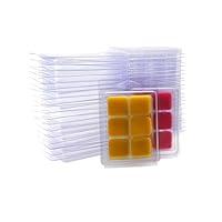 Algopix Similar Product 16 - DGQ Wax Melt Molds  50 Packs Clear