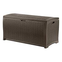 Algopix Similar Product 9 - Suncast DBW9200 Mocha Wicker Resin Deck
