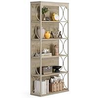 Algopix Similar Product 3 - Tribesigns 5 Tier Book Shelf Tall