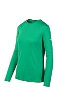 Algopix Similar Product 9 - Mizuno Womens Long Sleeve Tee Kelly